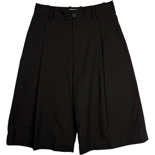 Fowld Short Tonal Broken Twill Black