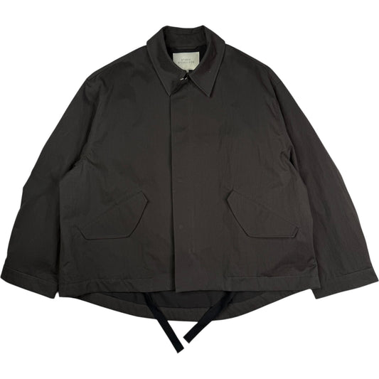 Comba Jacket Washed Weather Cloth Coal