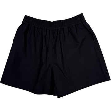 Elio Typewriter Cotton Cropped Short Ink