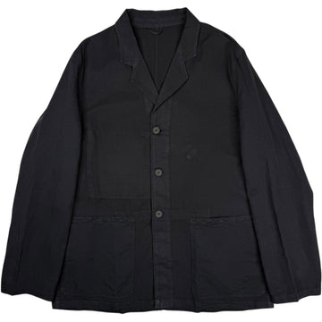 Marine Garment Dye Linen Black Grape