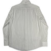 Business Shirt White Blue Stripe