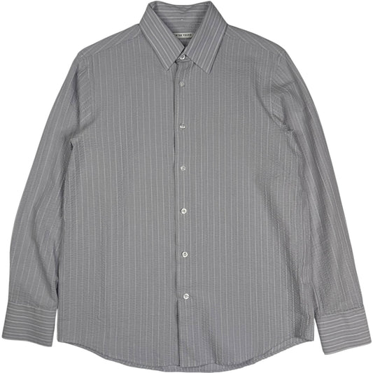 Business Shirt Lavender Stripe