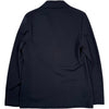 Peak Lapel Blazer Cool Max Seersucker Dark Blue