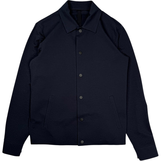Coach Jacket Cool Max Seersucker Dark Blue