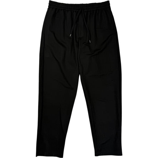 Comfort Trousers Black Rayon