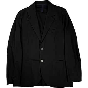 Travel Blazer Black Rayon