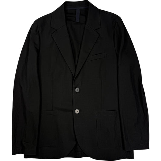 Travel Blazer Black Rayon