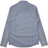 Asymmetrical Light Blue Button Front Shirt