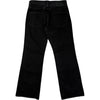Denim Herringbone Pants Washed Black