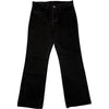 Denim Herringbone Pants Washed Black