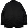Single Breasted Blazer Black Wool