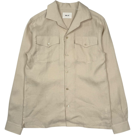 Pax Long Sleeve Shirt Ivory