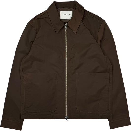 Gael Jacket Demitasse Cotton Blend