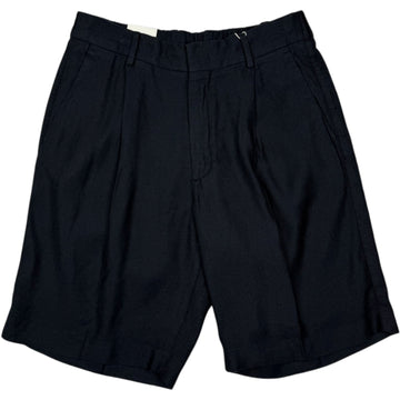 Kay Shorts Dark Navy Viscose Linen