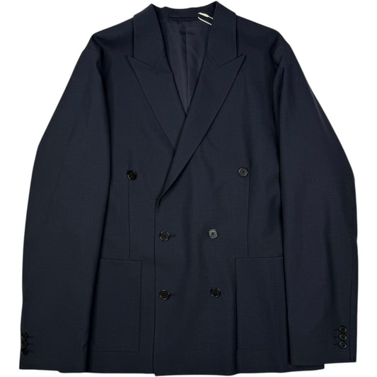 Jordin Deep Navy Wool Blend Blazer