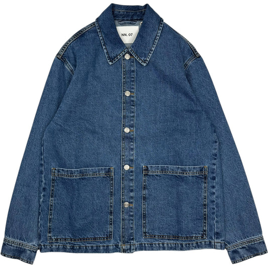Blaze Denim Overshirt Medium Wash