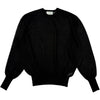 Ramie Highneck Crewneck Black
