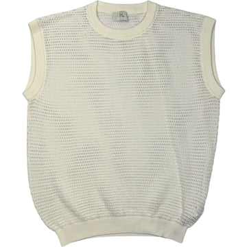 Sea Island Cotton Mesh Vest