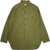 U.S.N Shirt Cotton Poplin Olive