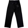 Lace Denim Black