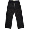 Lace Denim Black