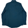 Canary Cotton Button Front Shirt Lagoon