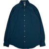 Canary Cotton Button Front Shirt Lagoon