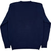 Crewneck Sweater Tricotine Cotton Yarn Navy