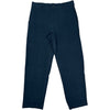 Balloon Trouser Belgian Wool Linen Prussian Blue