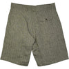 Naturalist Shorts Linen Herringbone Khaki Ecru