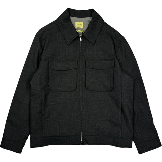 Student Jacket Cool Wool Anthracite Prince of Wales