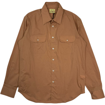 Artist Shirt Washed Cotton Rosewood