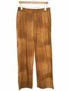Kay Pant Brown Print Linen Cotton