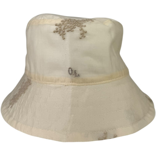 Bucket Hat Ivory Bloom Ethereal Veil