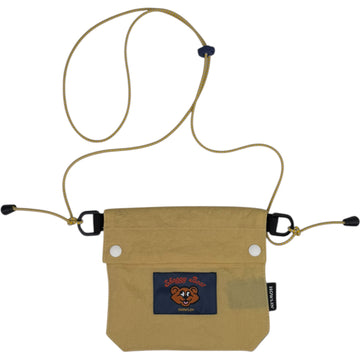 Small Bag Grungy Japanese Nylon Twill Yellow