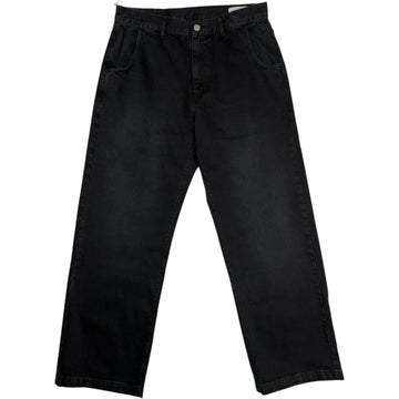 Straight Cut Jeans Faded Black