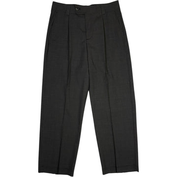 Patch Trousers Grey Wool
