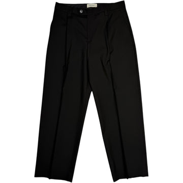 Service Trousers Black Tropical Wool
