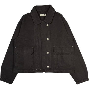 Courier Jacket Washed Grey Canvas
