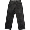 Straight Cut Jeans Stonewashed Black