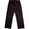 Double Knee Jeans Dark Grey Canvas