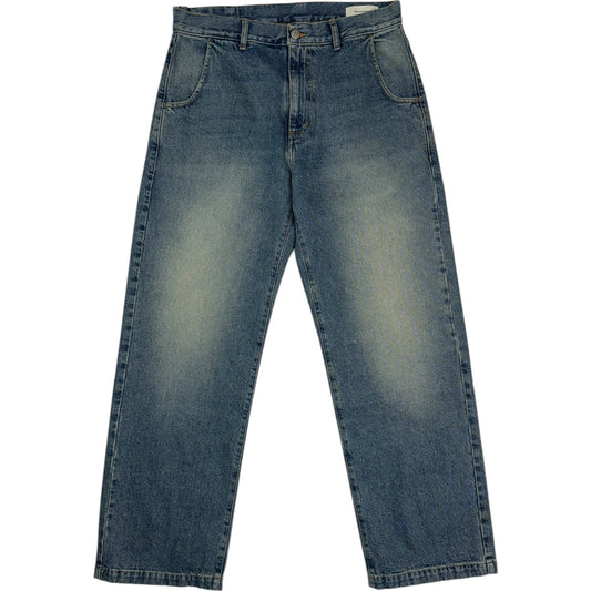 Straight Cut Jeans Vintage Blue