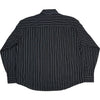 Exact Shirt Black Office Stripe