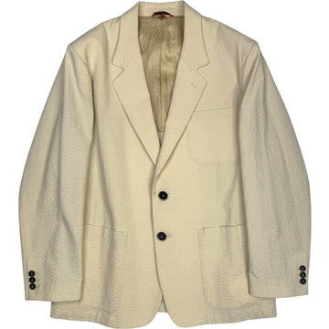 Jacket Rea Seersucker Ecru