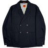 Viandon Double Breasted Blazer Navy Pinstripe Fulgor