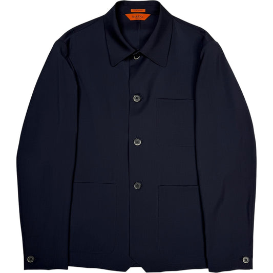 Visal Overshirt Tropical Navy