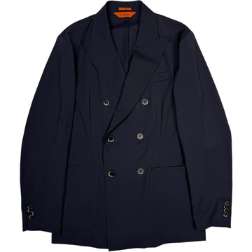 Siroco Double Breasted Blazer Navy