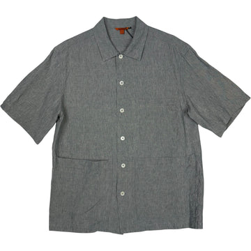 Donde Short Sleeve Shirt Marte Aqua