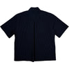 Takeshi Shirt Cotton Seersucker Indigo Stripe