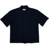 Takeshi Shirt Cotton Seersucker Indigo Stripe